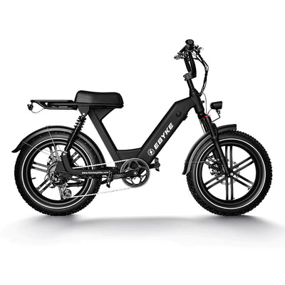 EBYKE® CHALLENGER Fat Tire Moped Style 750W 48V Electric Beach Cruiser 20"x4.0 Moto Bike E-Bike Bicycle - EBYKE Electric Bikes