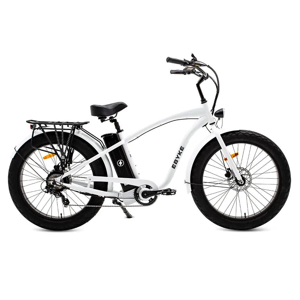 EBYKE® SURFRIDER Fat Tire Step-Over 750W 48V 20AH Electric Beach Cruiser 26"x4.0 Bike E-Bike Bicycle - EBYKE Electric Bikes