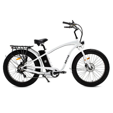 beach cruiser electric bicycle EBYKE® SURFRIDER Fat Tire Step-Over 750W 48V 20AH Electric Beach Cruis