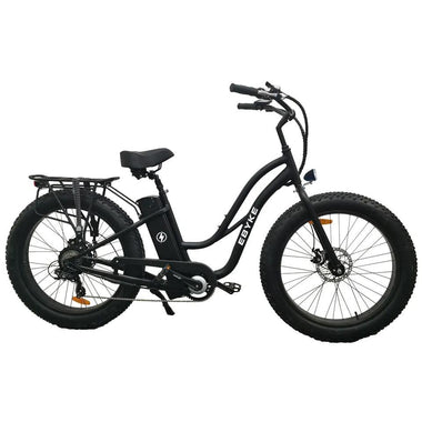 electric bicycle big tires EBYKE® SURFRIDER Fat Tire Step-Thru 750W 48V 20AH Electric Beach Cruis