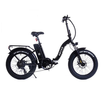 EBYKE® SCRAMBLER Folding Fat Tire Step-Thru 750W 48V 16AH  Electric Beach Cruiser 20"x4.0 Bike Micro E-Bike Bicycle - EBYKE Electric Bikes