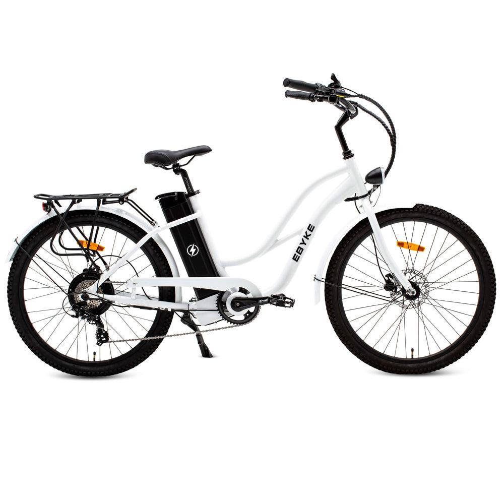 EBYKE® BEACHCOMBER Classic Step-Thru 500W 48V 16AH Electric Beach Cruiser 26x2.0 Bike E-Bike Bicycle - EBYKE Electric Bikes