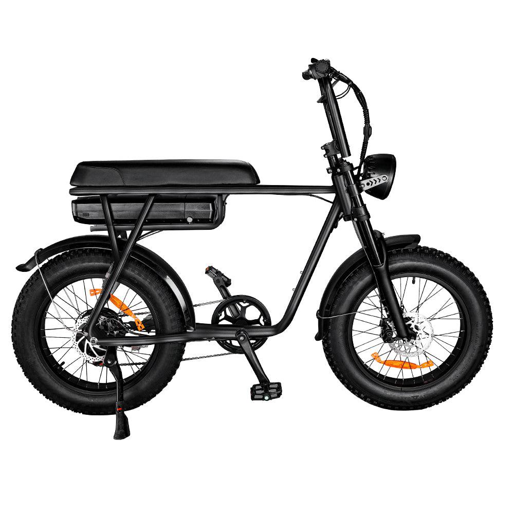 retro electric bicycle EBYKE® MOTO Fat Tire Step-Over 750W 48V Vintage Retro Electric Beach C